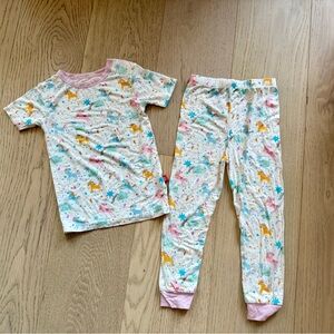 Magnetic Me Unicorn Print Pajama Set